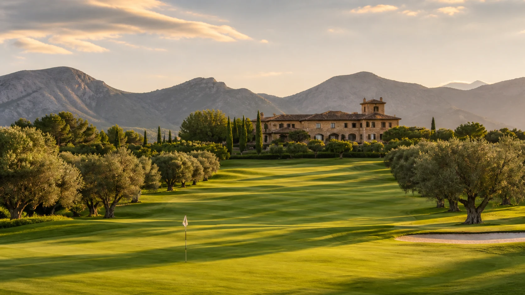Atmosphärisches Mallorca-Motiv zu Golf Son Gual